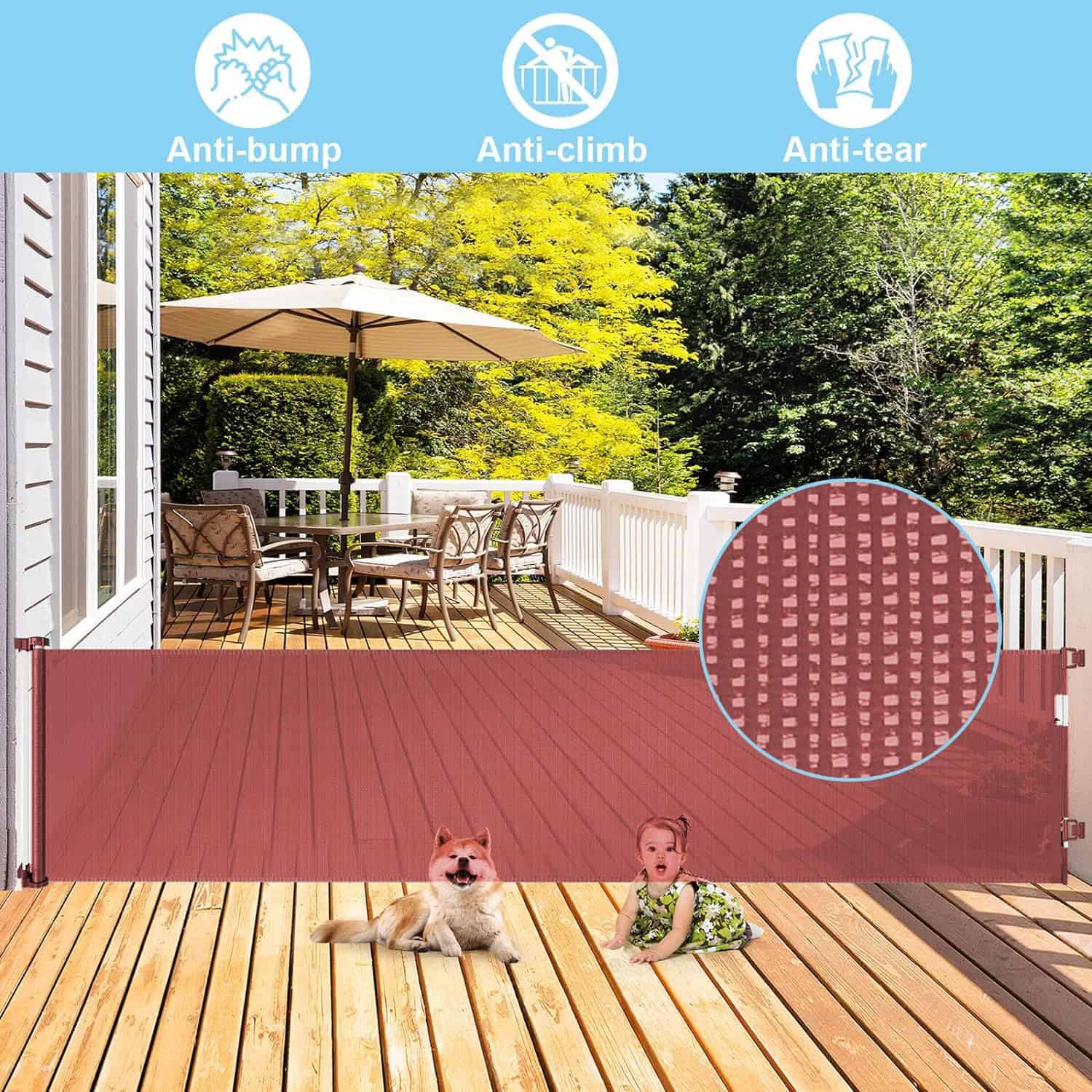 Puertas de Seguridad Extra Ancha Retráctiles Timber 168 - Imagen 7