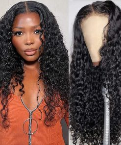 Pelucas de encaje de onda profunda FIRIEYA cabello humano