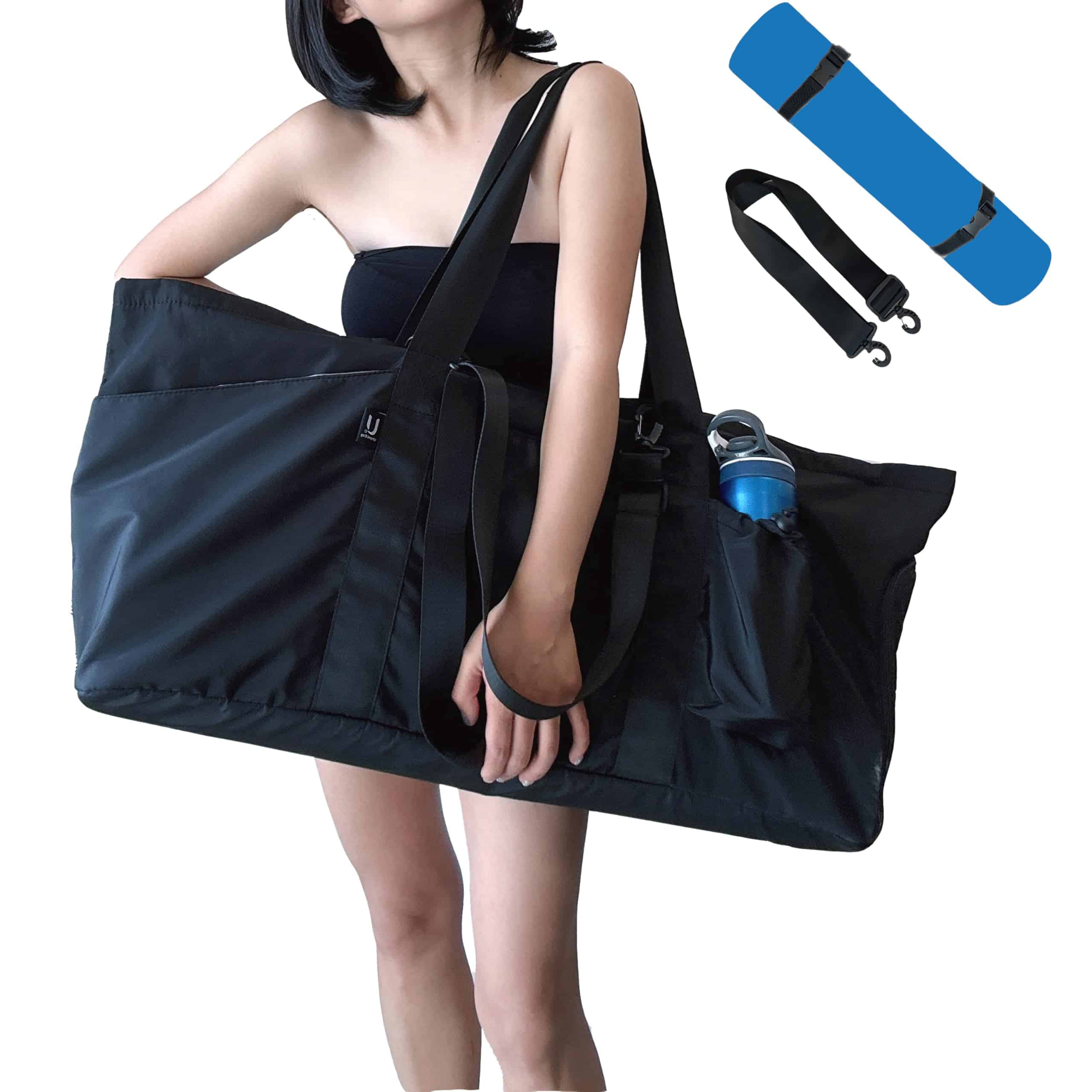 Bolso de yoga Uhawi con compartimento para zapatos y