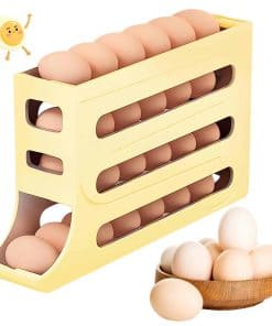 Organizador de Huevos para Refrigerador, Dispensador de 4