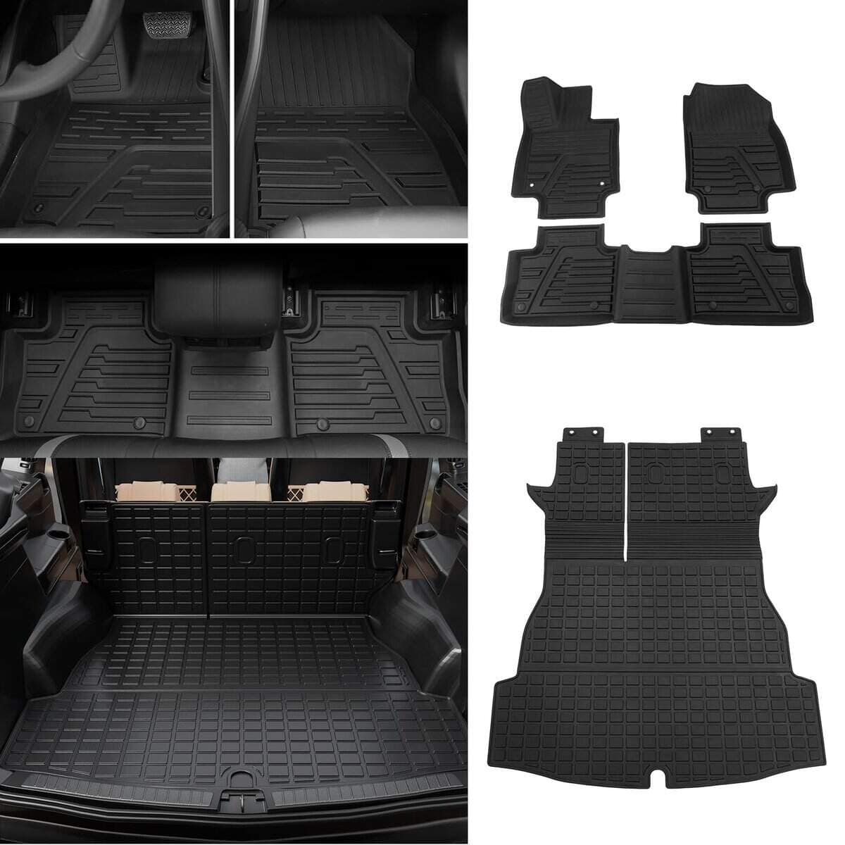 Tapetes para piso Bomely Compatible con 2019-2024 2025