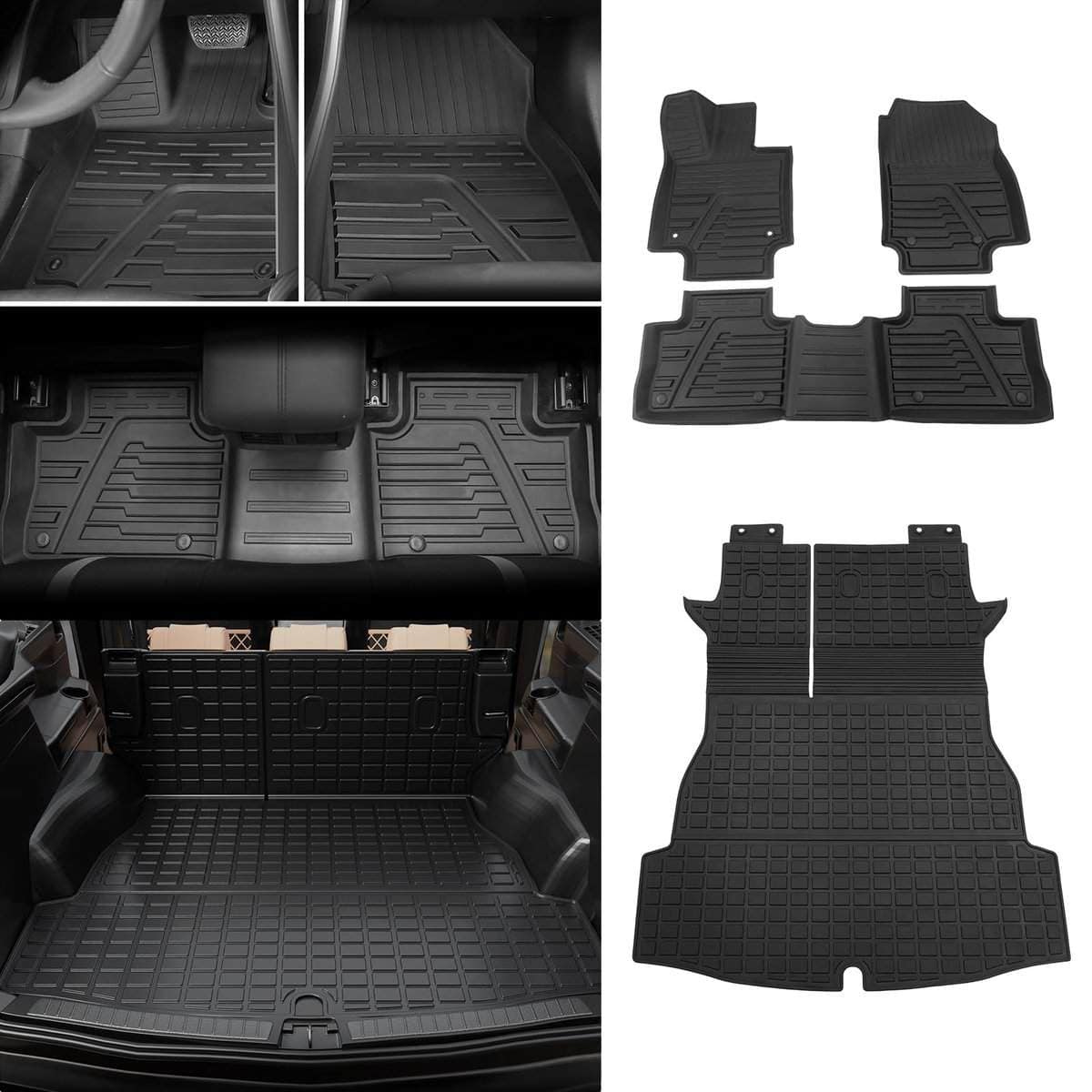 Tapetes de piso Dattumar compatibles con Toyota RAV4