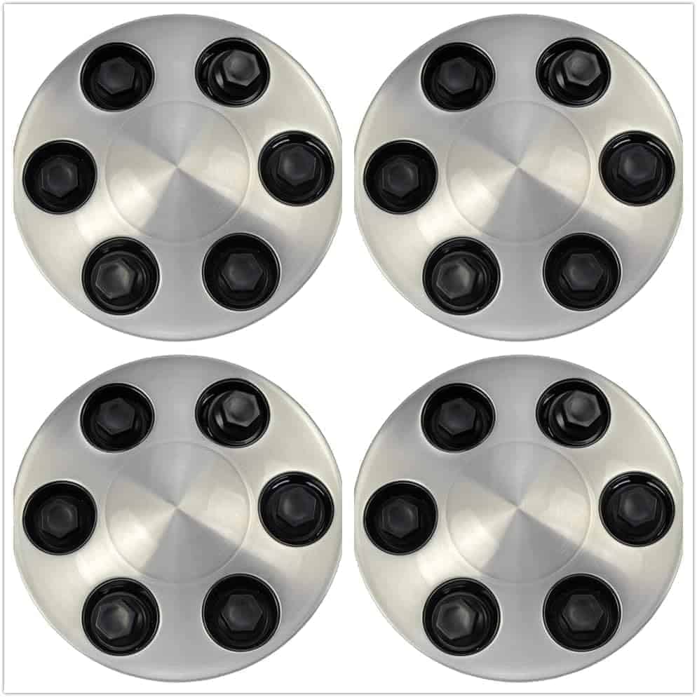 4 Tapas de Centro de Cubo de Rueda JUNBIE para Chevy