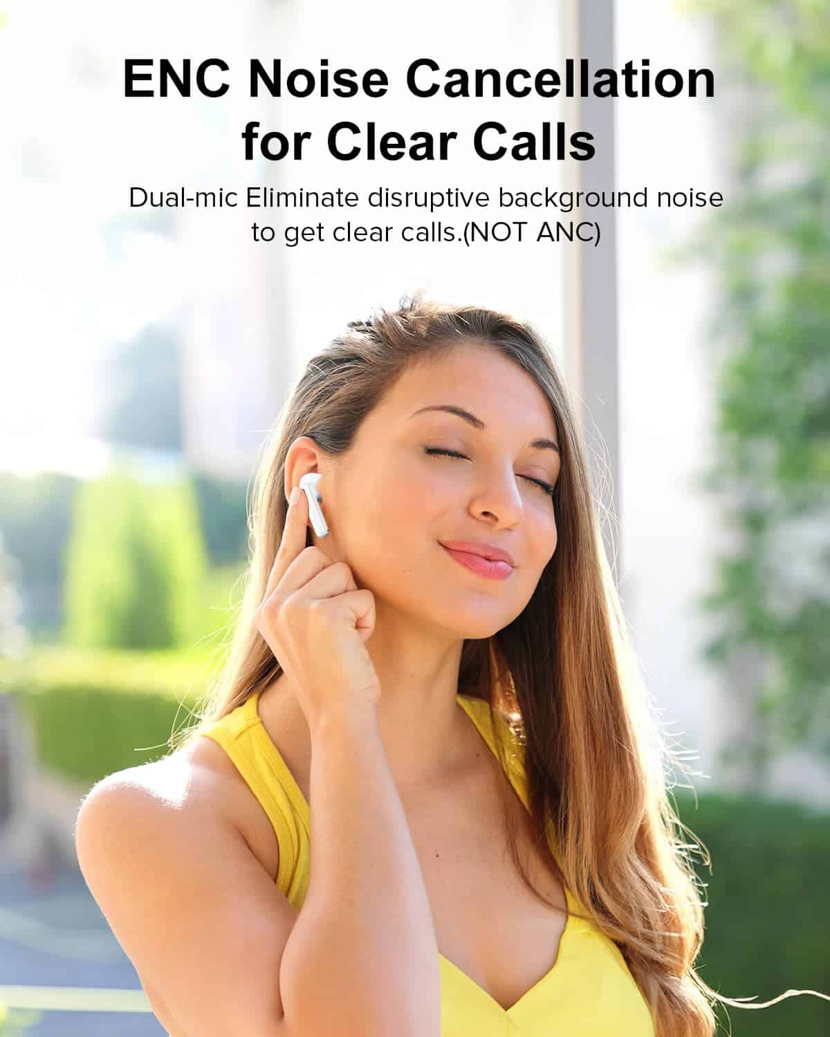 Auriculares inalámbricos TUMJUN, 42 horas de reproducción - Imagen 6