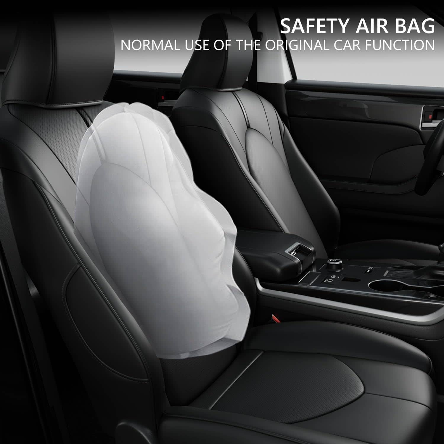 Fundas de Asiento Xipoo 8 Asientos Compatible con Toyota - Imagen 3