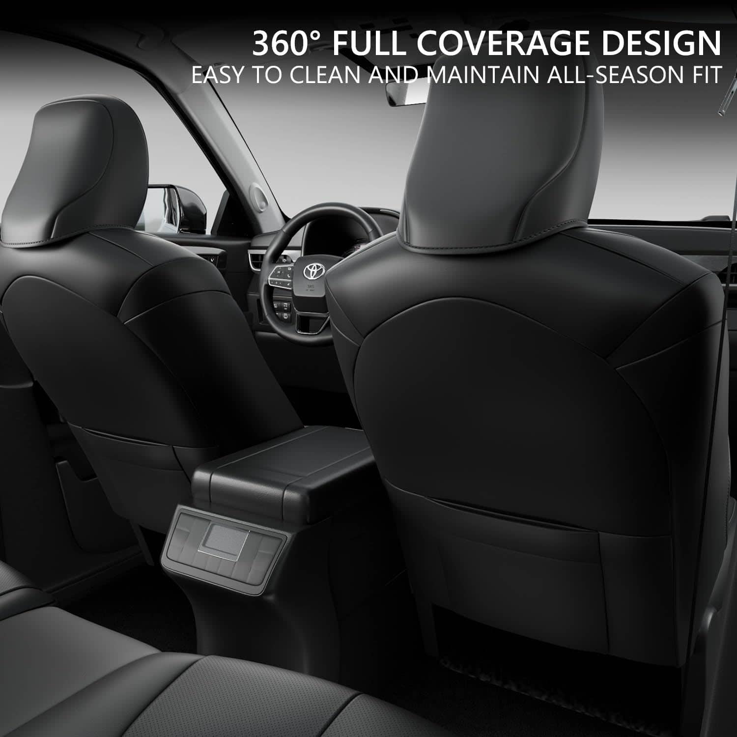 Fundas de Asiento Xipoo 8 Asientos Compatible con Toyota - Imagen 4