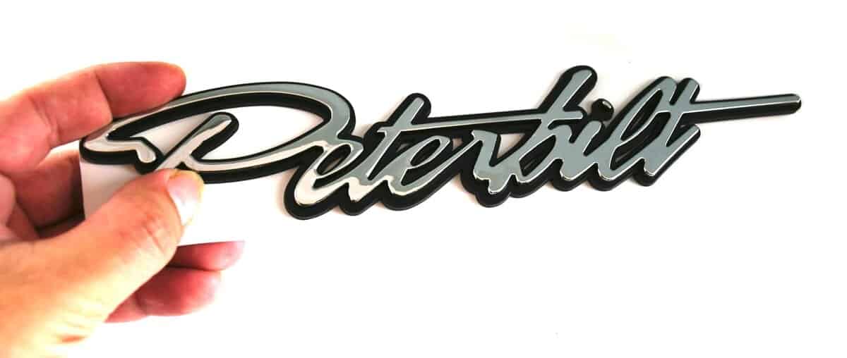 1pc Nuevo Logo Personalizado Nombre Placa Emblema de