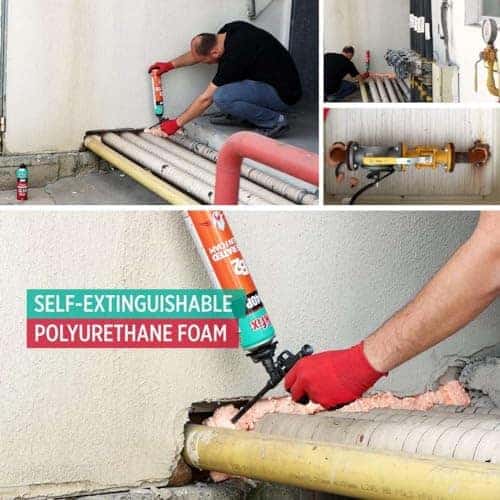 Espuma de Poliuretano Retardante de Fuego Akfix 840 (12x12 - Imagen 5