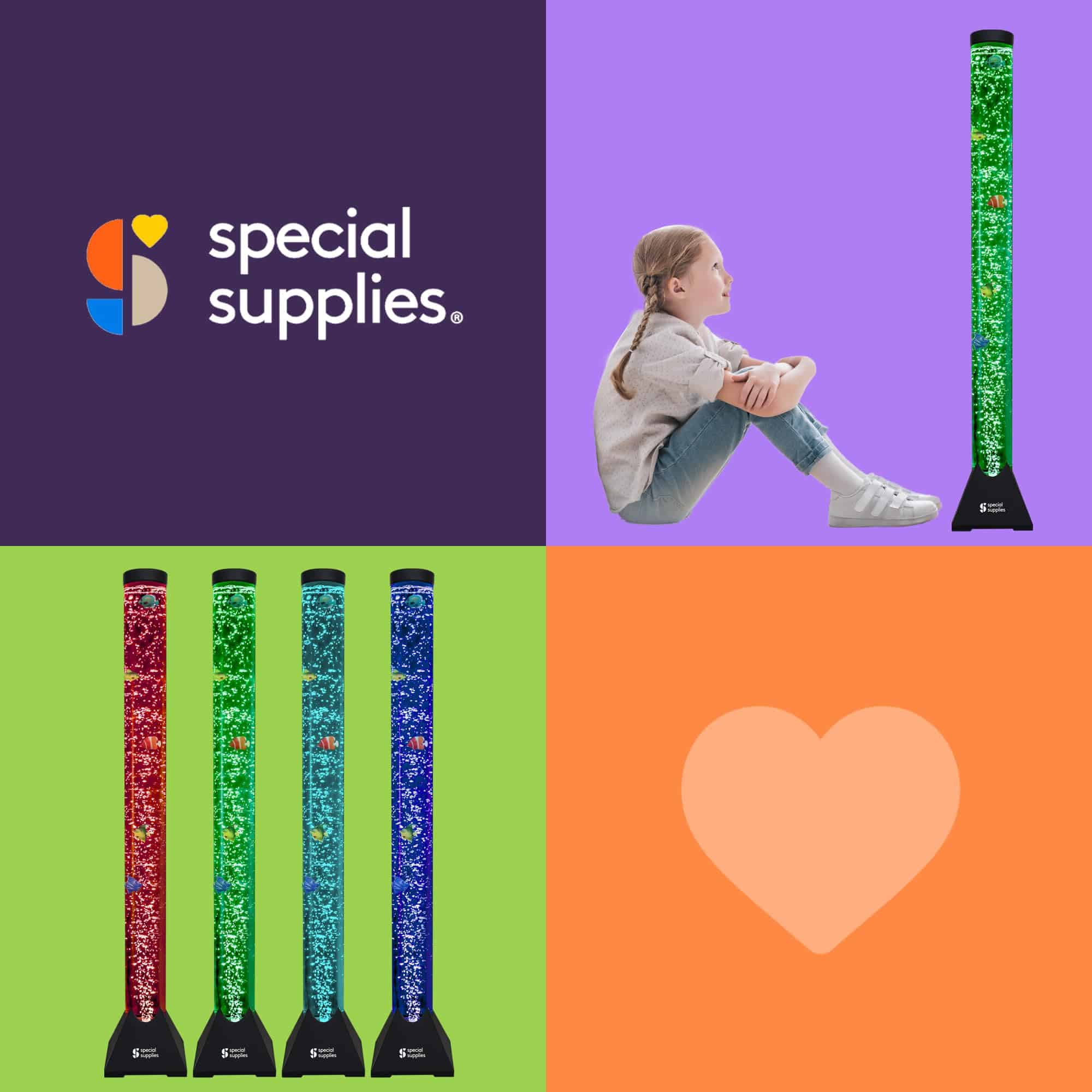 Lámpara especial para acuarios sensoriales con tubo de luz - Imagen 9