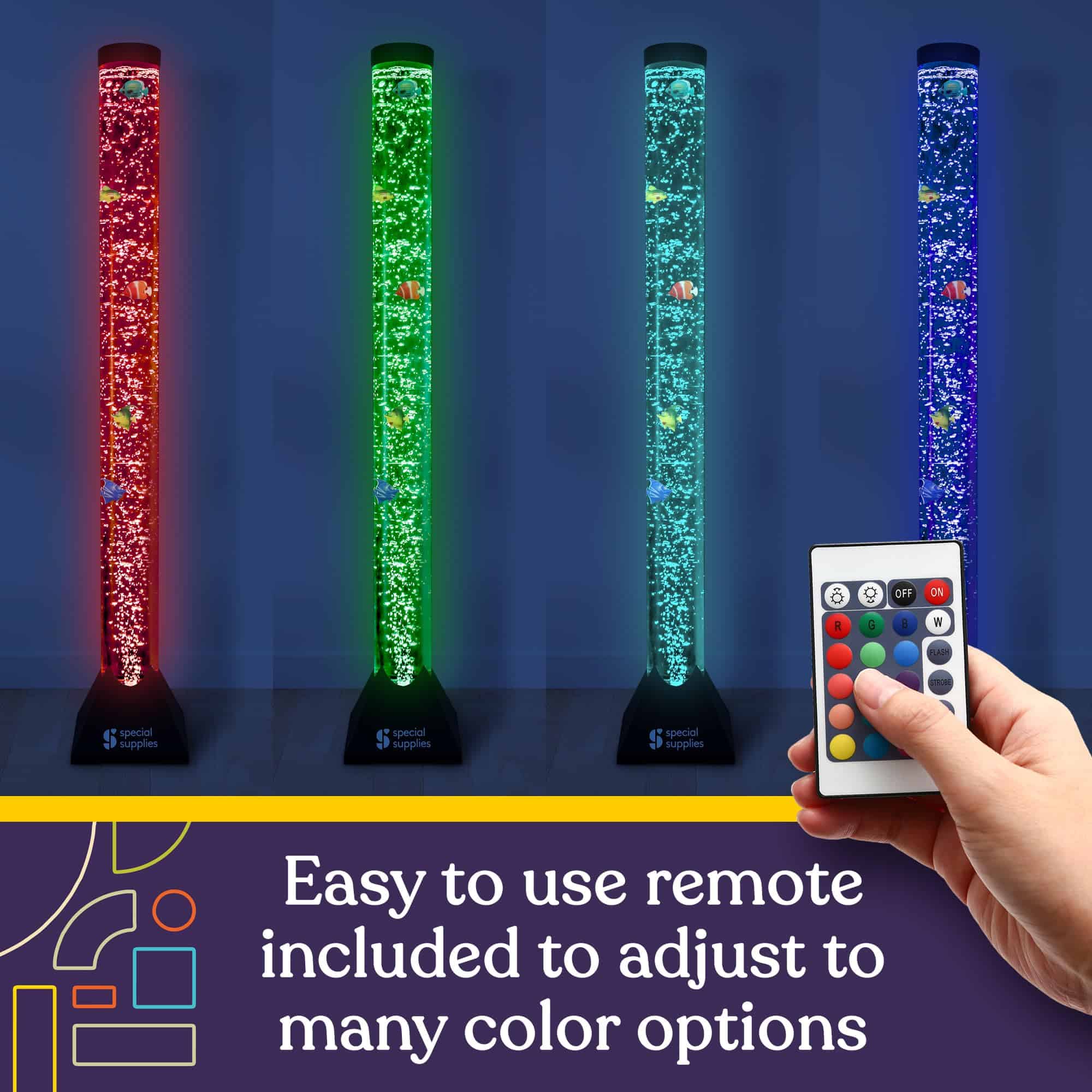 Lámpara especial para acuarios sensoriales con tubo de luz - Imagen 4