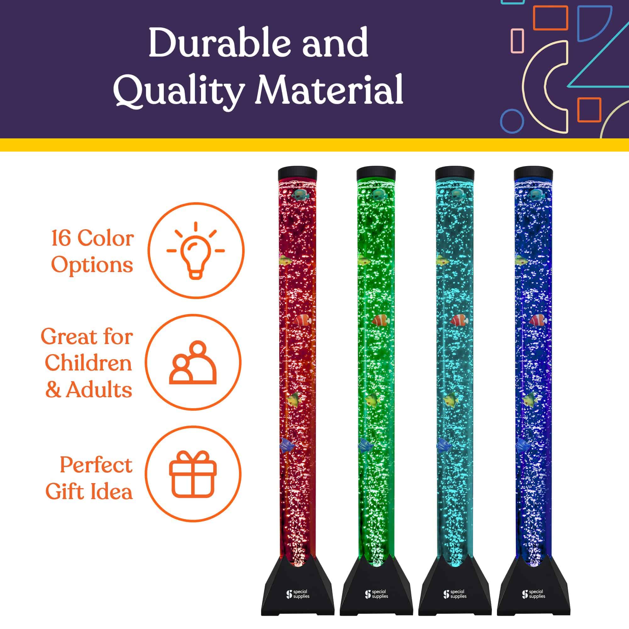 Lámpara especial para acuarios sensoriales con tubo de luz - Imagen 5