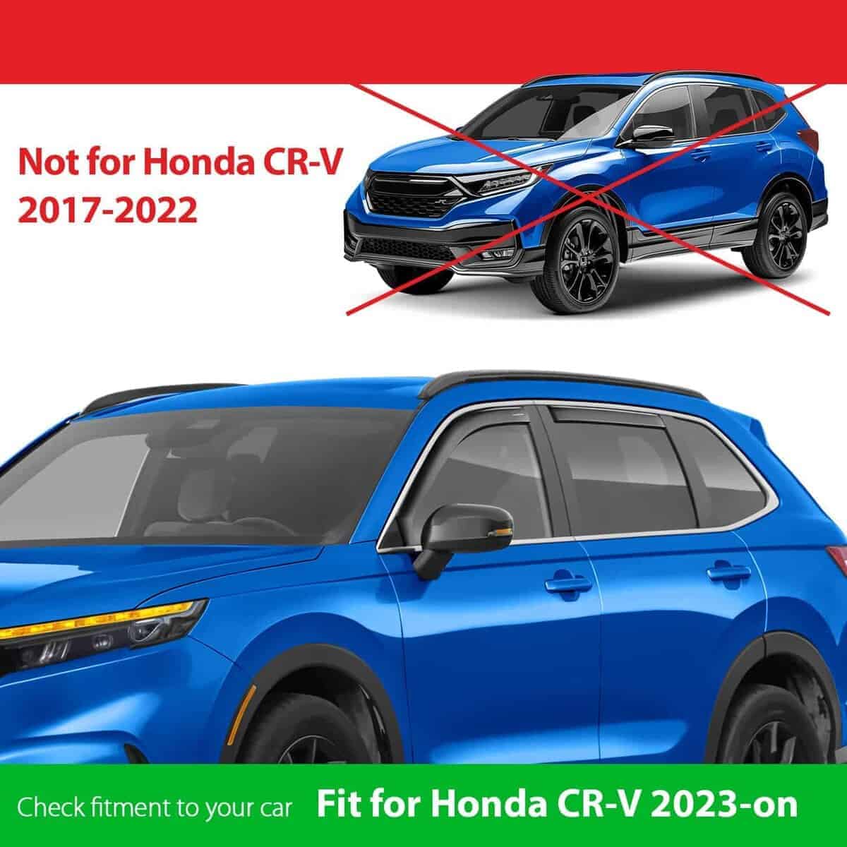 Deflectores de ventanas irrompibles -Humo premium - Imagen 4