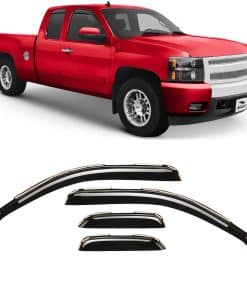 Voron Glass Juegos de deflectores de lluvia extra duraderos