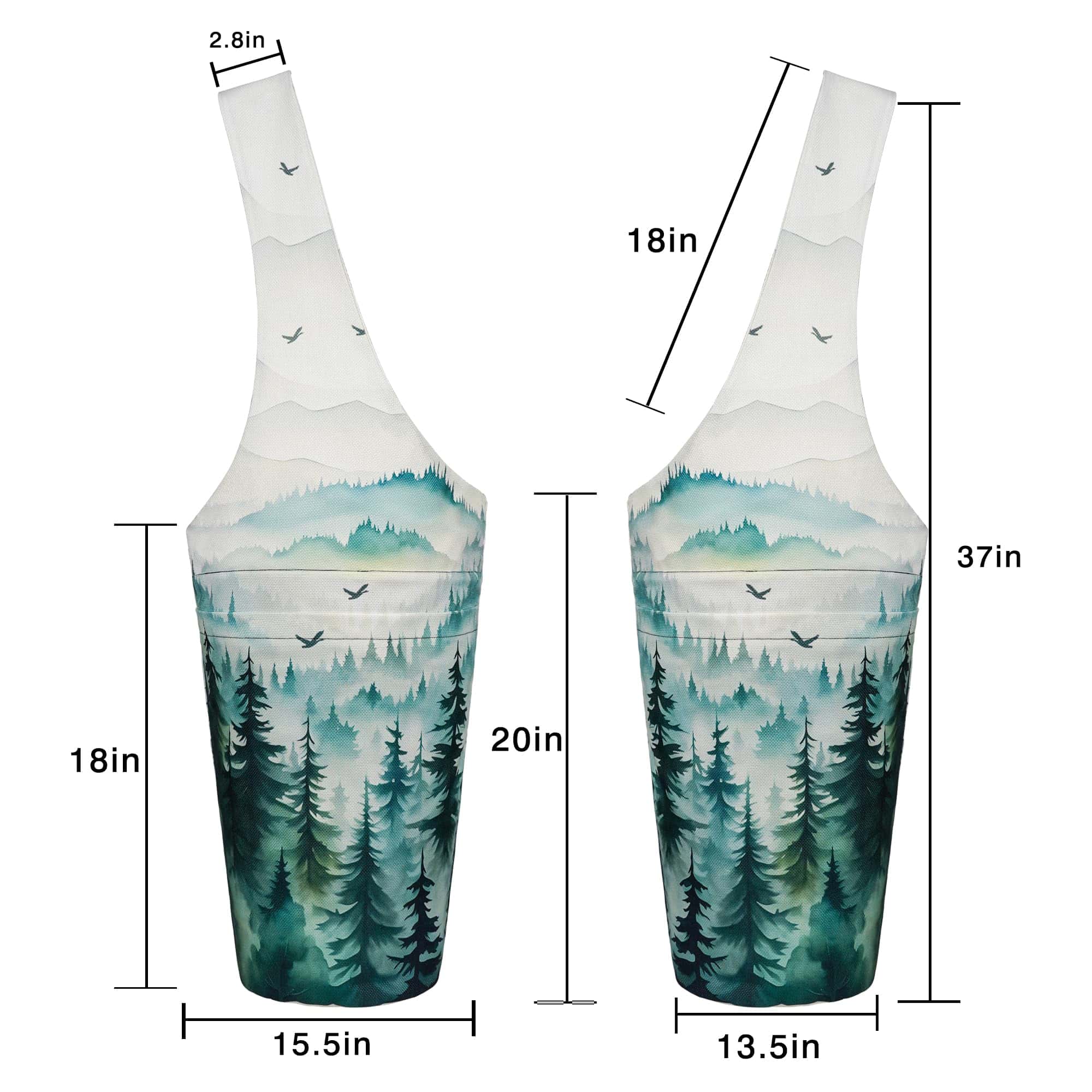 Bolsa de Yoga BagYG - Bolsa larga con bolsillos - ¡Guarda - Imagen 5