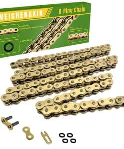 Cadena 520 X-Ring de Oro 112 Eslabones - Durabilidad y