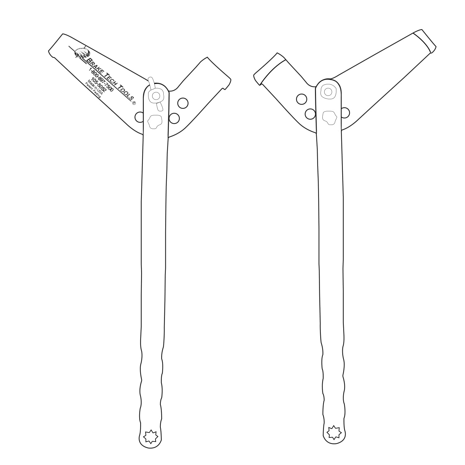 Herramienta de Inspección de Freno de Acero Inoxidable - Imagen 6