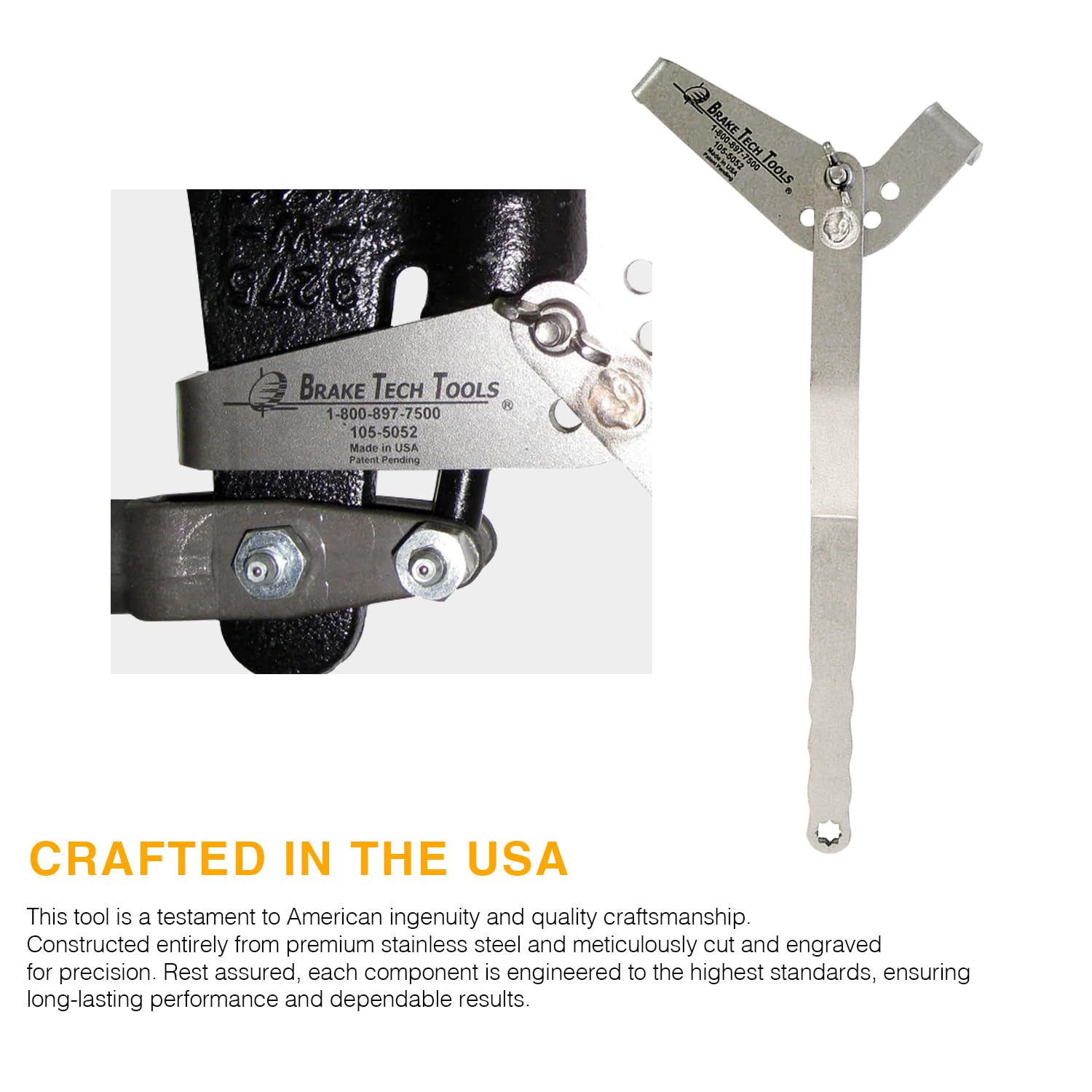 Herramienta de Inspección de Freno de Acero Inoxidable - Imagen 3