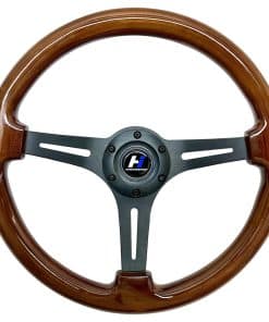 Volante Clásico de Madera de 14 pulgadas Hiracing Universal