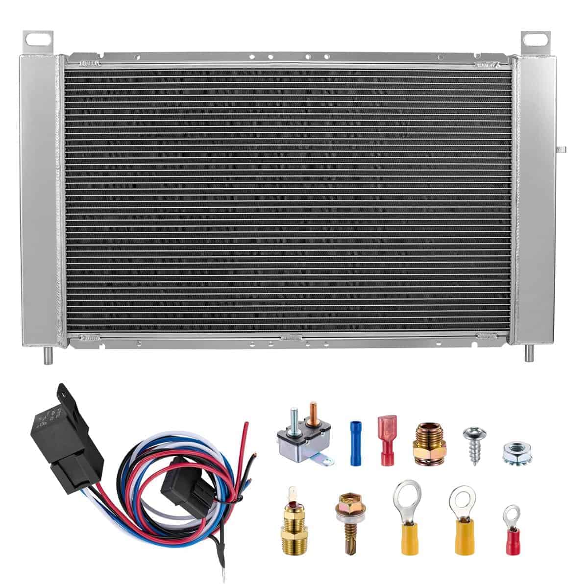 Radiador de Aluminio BDFHYK 2 Filas-40MM RA-SILVERADO99-2