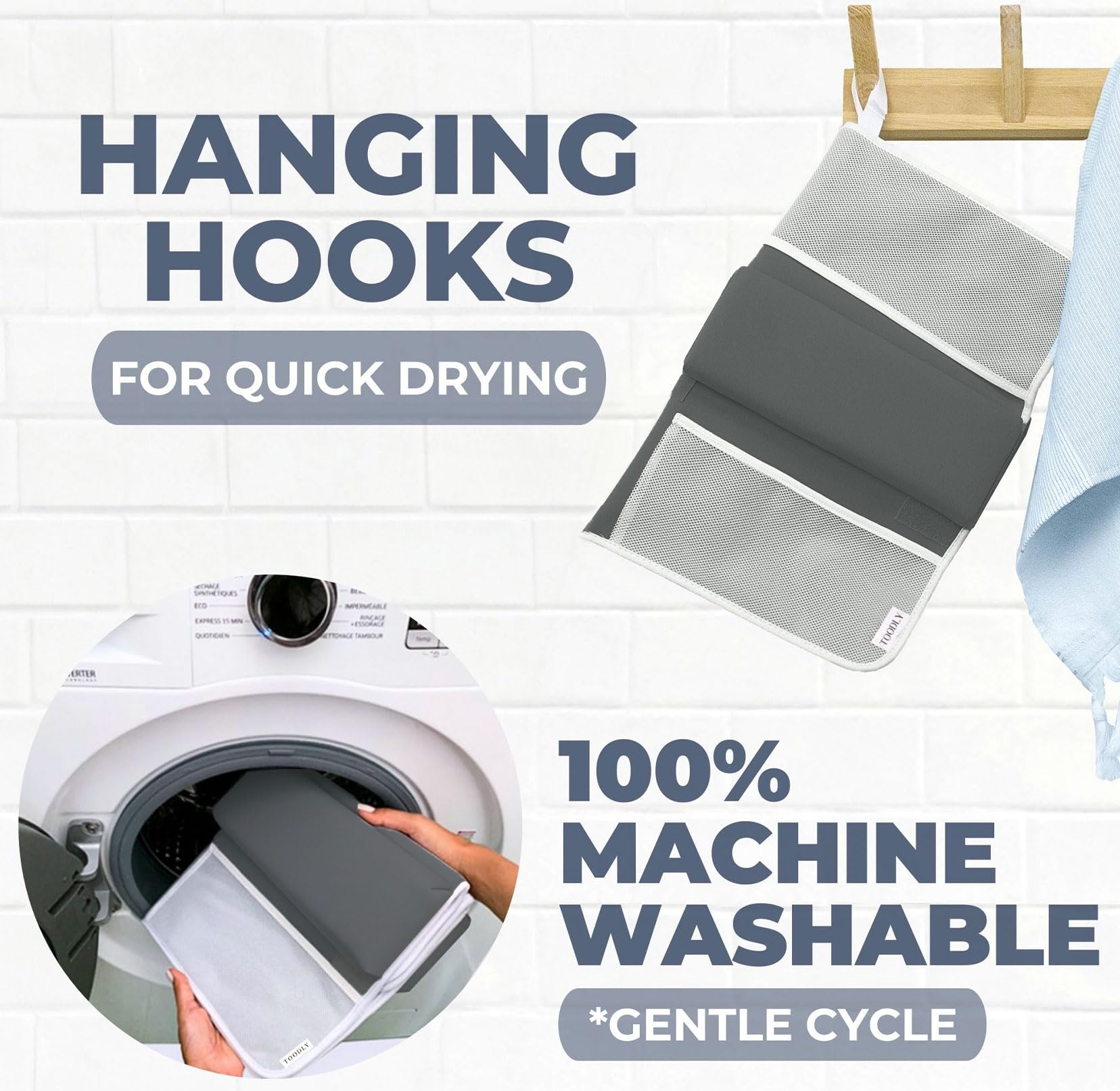 Set de Rodillera y Apoyabrazos para Baño de Bebé Toodly - - Imagen 9