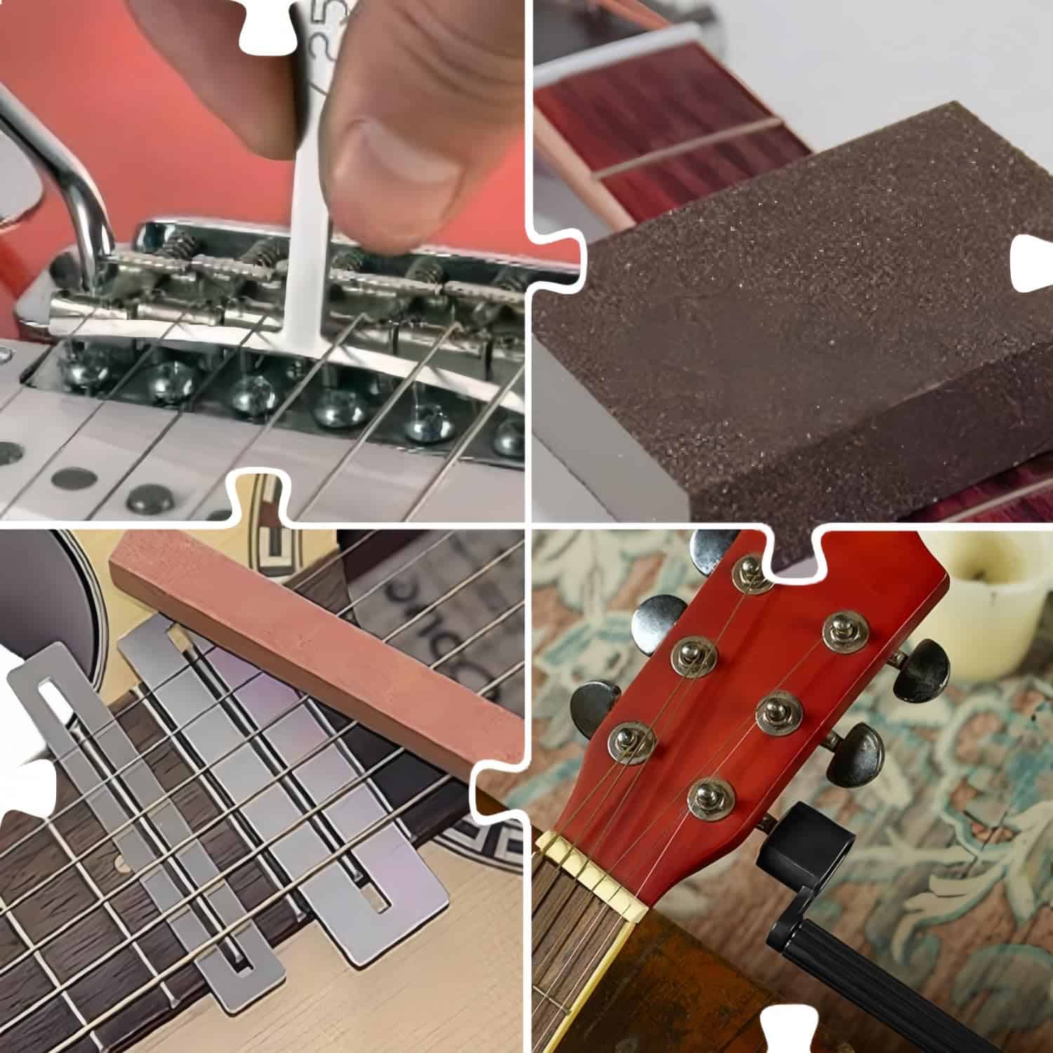 Kit Profesional de Herramientas para Guitarra de 99 Piezas - Imagen 5
