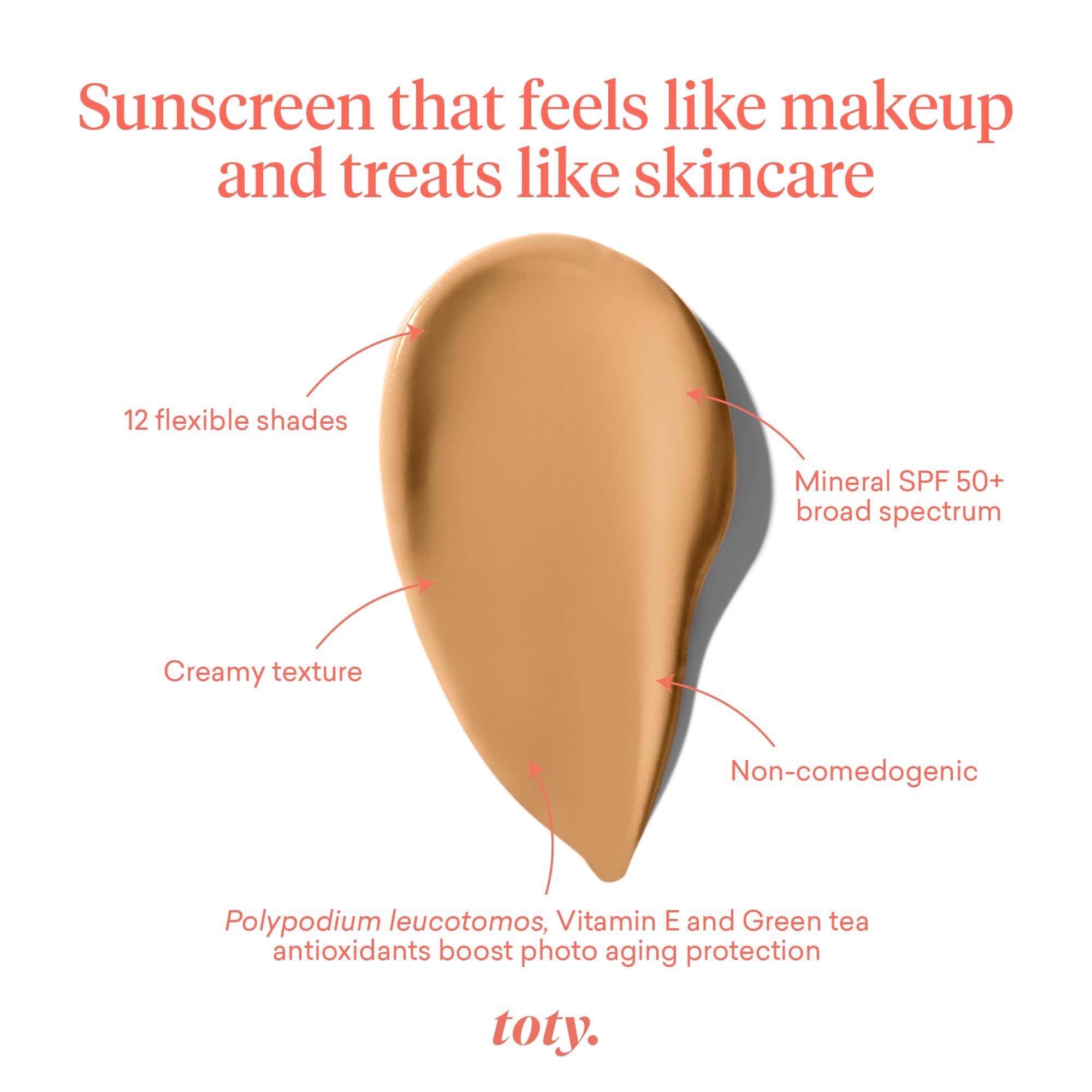 Toty by Sofia Vergara - CC Cream SPF 50+, Crema Correctora - Imagen 3