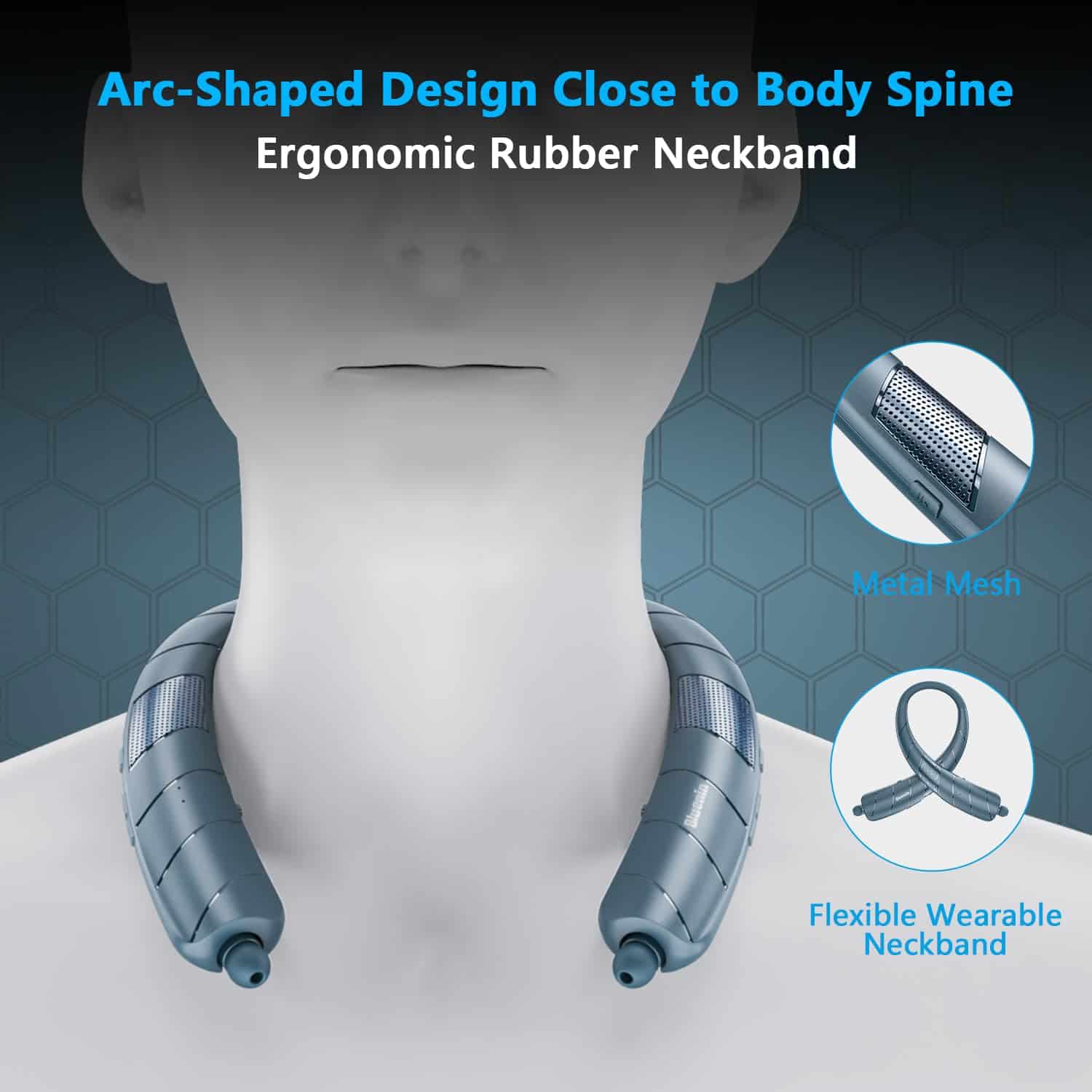 Audífonos Bluetooth Gardway 2 en 1 con Altavoz - Audífonos - Imagen 6