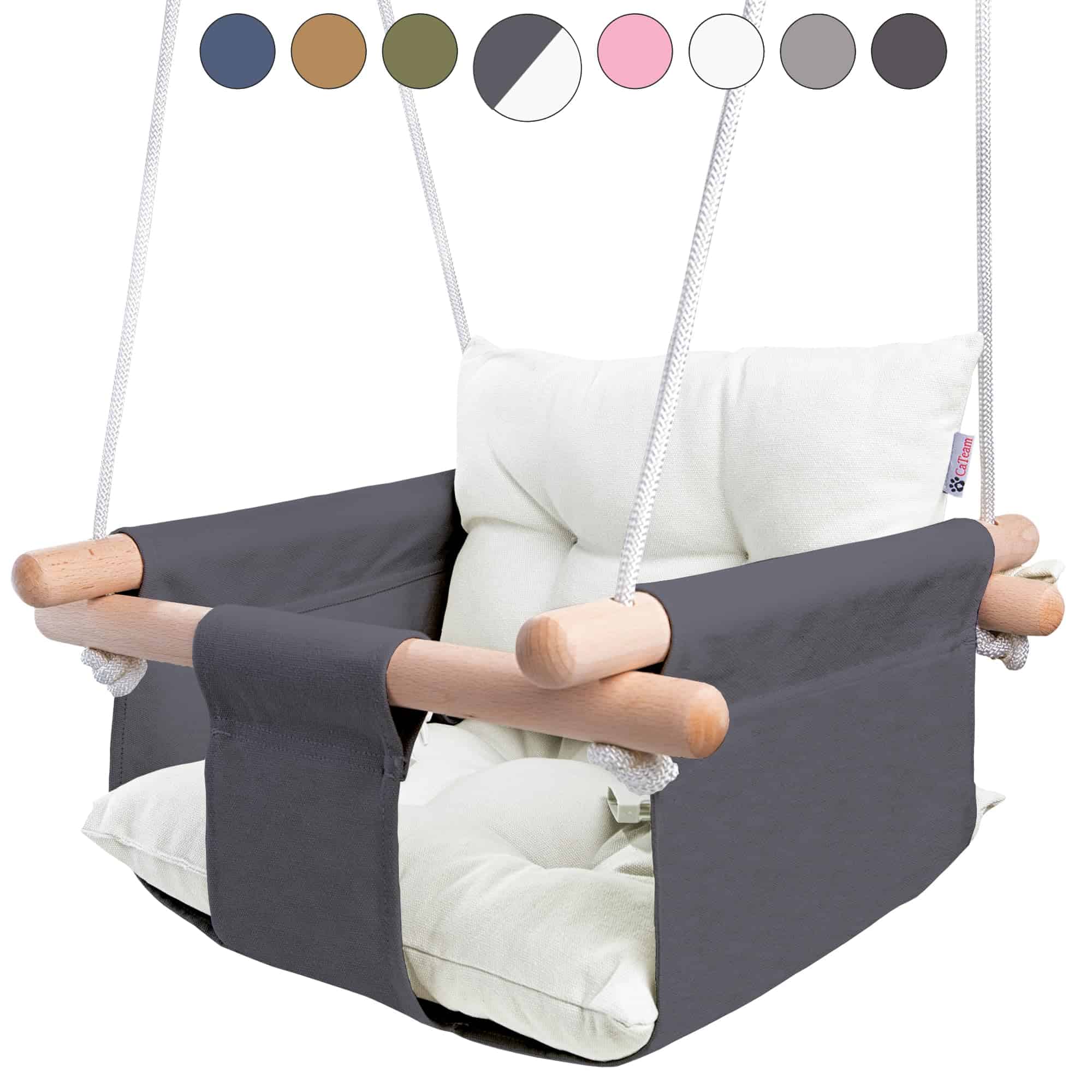 CaTeam - Asiento de Columpio de Lona para Bebés con