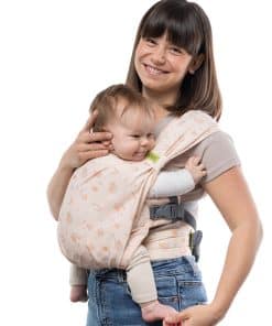 Portabebés Boba Pre-wrapped Baby Wrap con Hebilla, Fácil