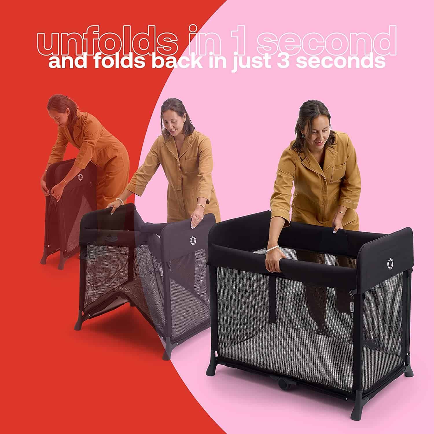 Corral para bebé Bugaboo Stardust - Portátil para - Imagen 6