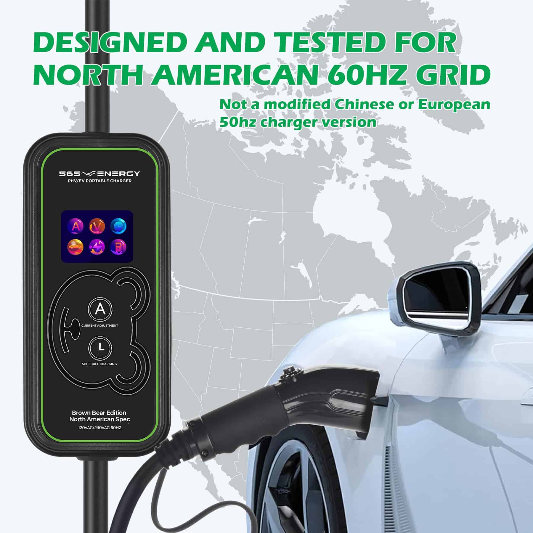 Cargador de Vehículo Eléctrico (EV) Nivel 2 (40 Amperios, - Imagen 8