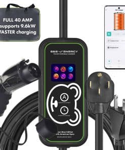 Cargador de Vehículo Eléctrico (EV) Nivel 2 (40 Amperios,