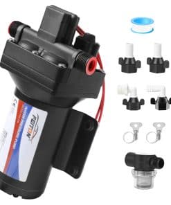 Bomba de Agua Fresca 6.5 GPM 70 PSI 12V DC Autoaspirante