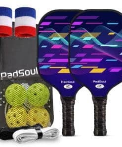 Pickleball Paddles PadSoul, Set de 2 Paletas de Pickleball