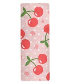 Tapete de Yoga Wassud Cherry Plegable Tapete de Ejercicios