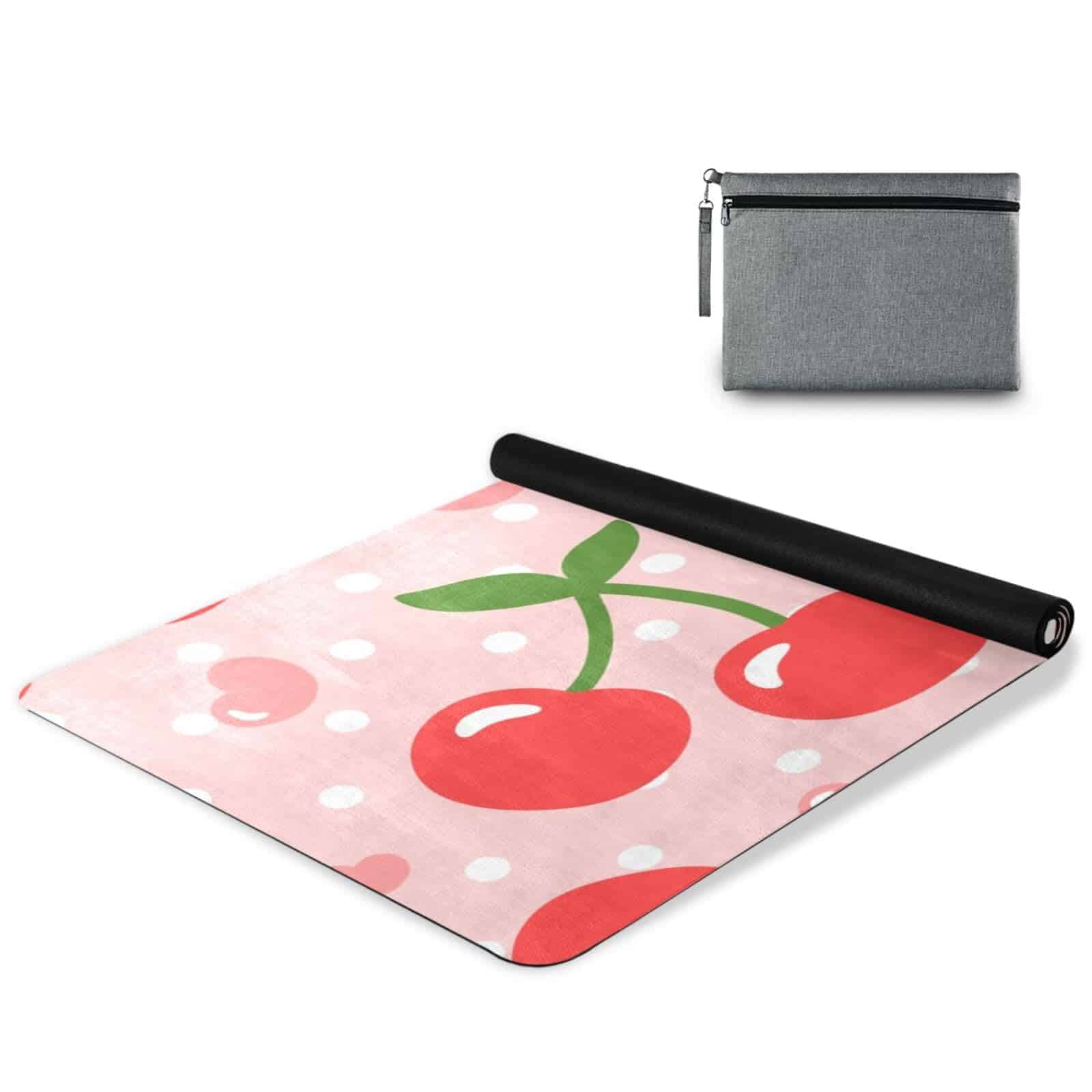Tapete de Yoga Wassud Cherry Plegable Tapete de Ejercicios - Imagen 10