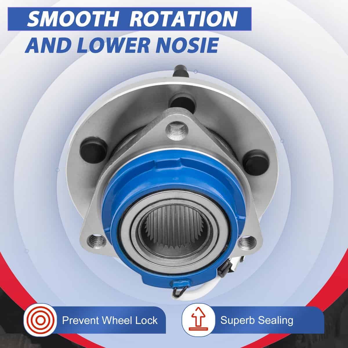 Conjunto de Rodamiento de Cubo de Rueda Delantera - Imagen 4
