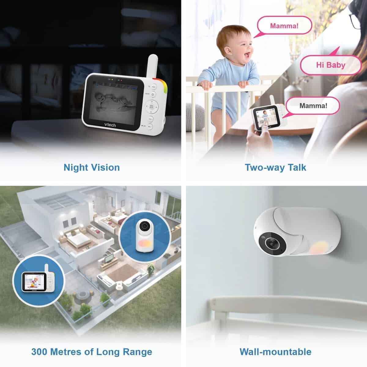 Monitor de Video Pan & Tilt VTech BM3900N 3.5" - Imagen 4