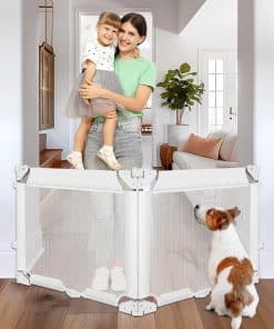Puerta Plegable de 27.5 Pulgadas de Alto, 55" de Ancho,