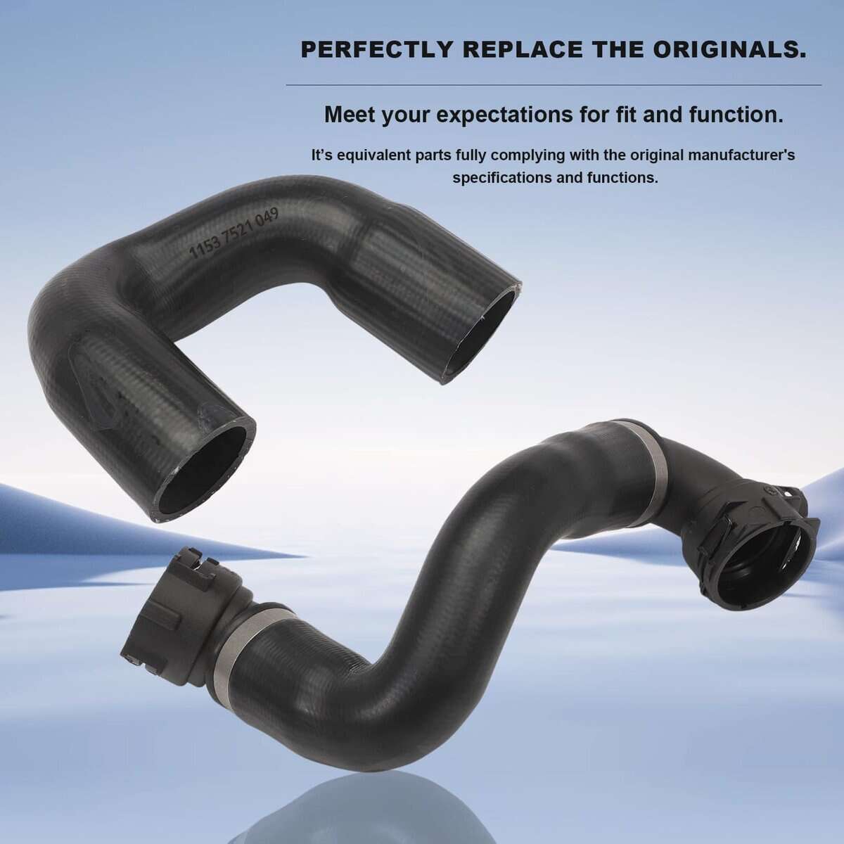 Kit de Manguera de Agua del Radiador (7 Mangueras) para - Imagen 7