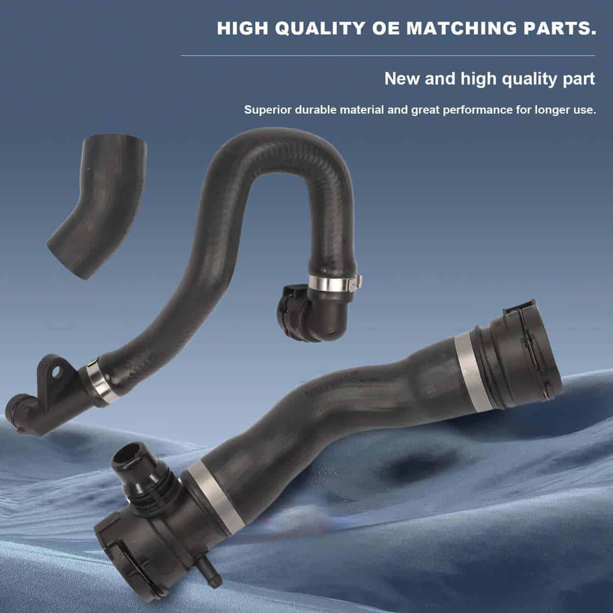 Kit de Manguera de Agua del Radiador (7 Mangueras) para - Imagen 8