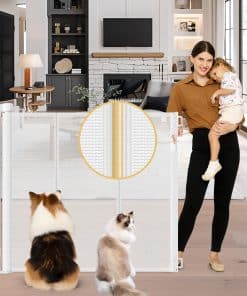 Reja Retráctil para Bebés Reforzada de 42" Extra Alta con