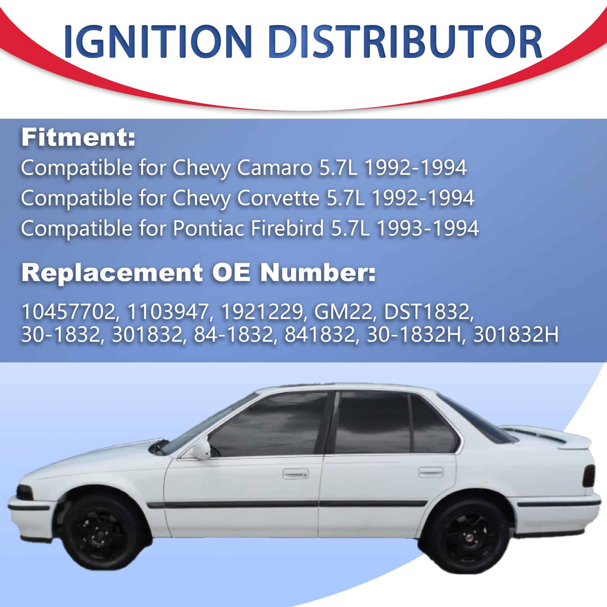 Distribuidor de Encendido EVERESTWAY Compatible con Chevy - Imagen 6