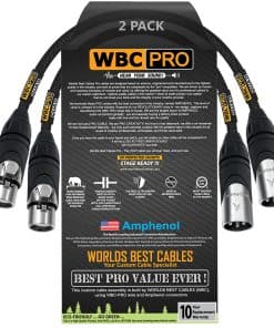 2 Unidades - 6 Pulgadas - Cable de Estrella Cuádruple