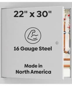 Mejor Panel de Acceso Universal de Metal de 22" x 30" con