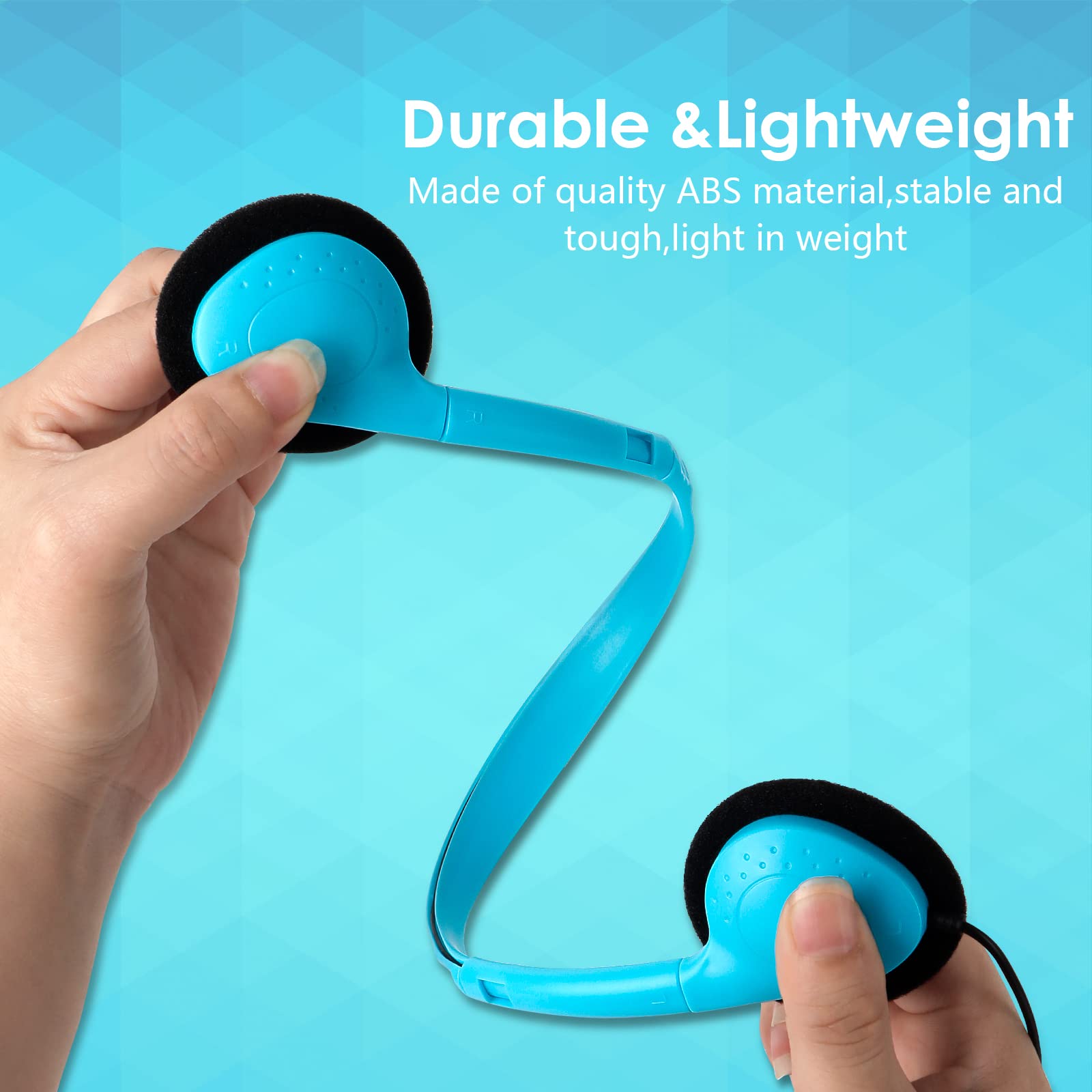 20 Pack Auriculares a Granel para Aula para Estudiantes - Imagen 4