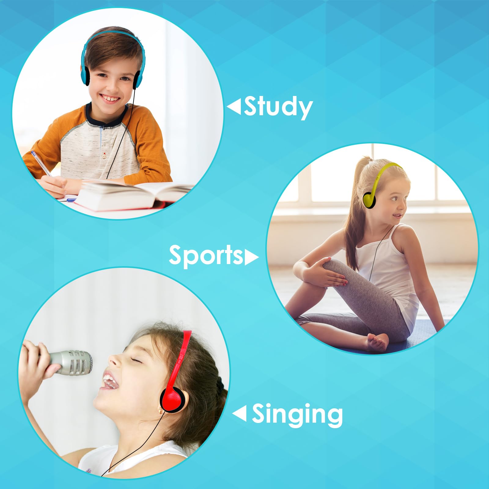 20 Pack Auriculares a Granel para Aula para Estudiantes - Imagen 8