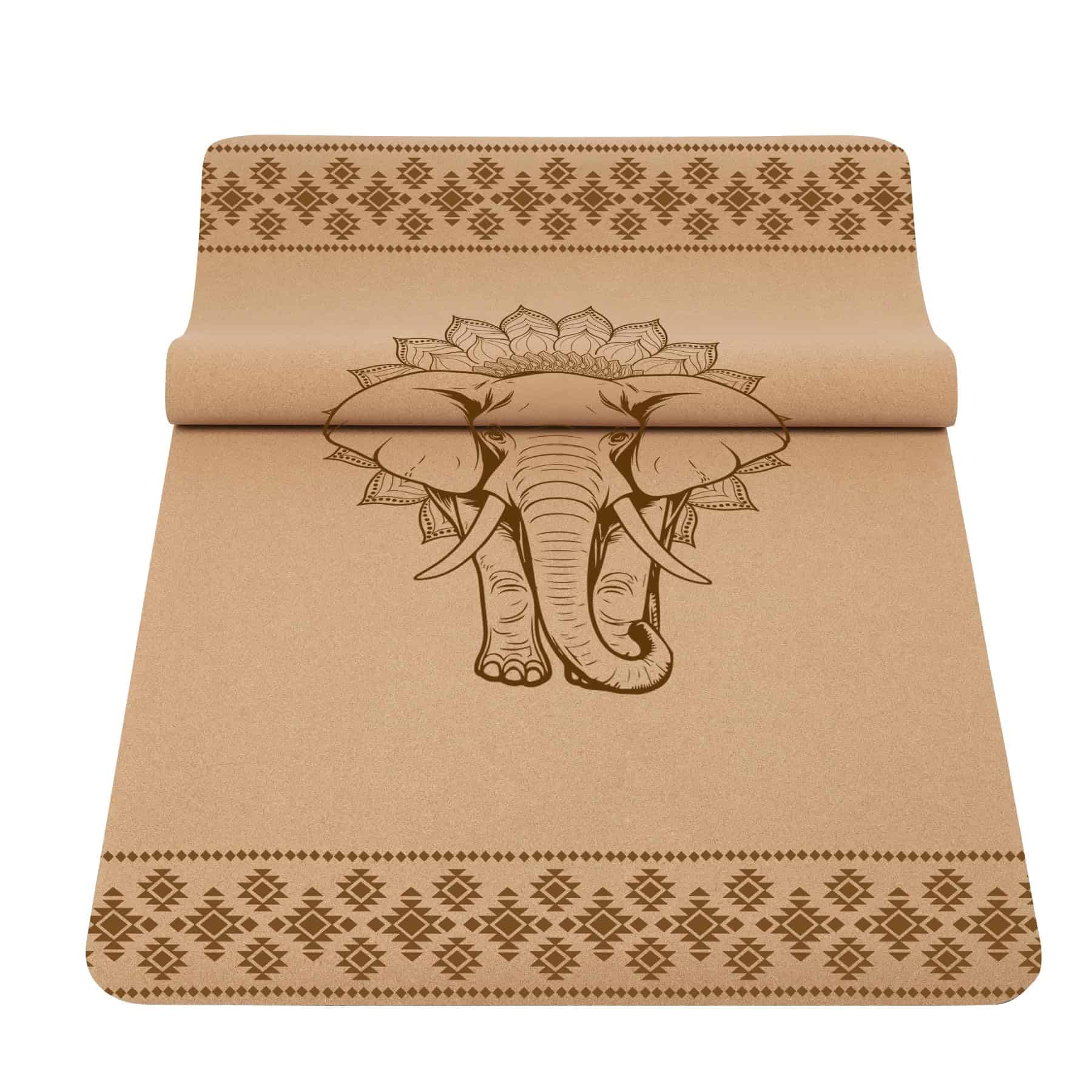 Tapete de Yoga de Corcho Premium IKULE Antideslizante - Imagen 3