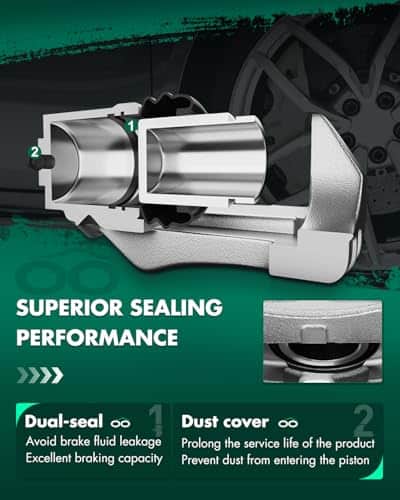 SCITOO 19B2714 19B2715 Conjunto de Pinzas de Freno de Disco - Imagen 6