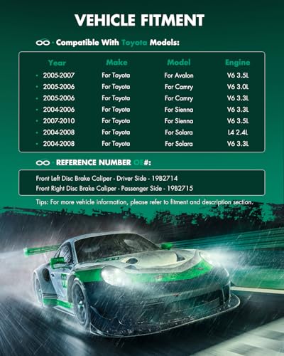 SCITOO 19B2714 19B2715 Conjunto de Pinzas de Freno de Disco - Imagen 4